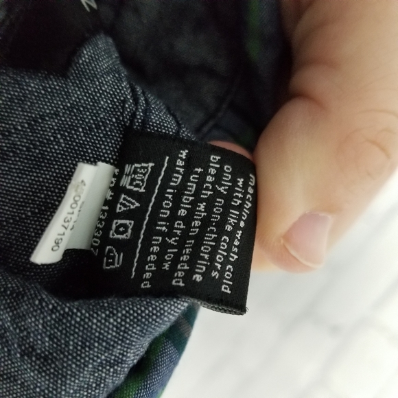 SEAN JEAN | plaid short sleeve button down shirt - Picture 7 of 7